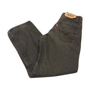 Size: 7 - Youth - Black Wash Jeans
